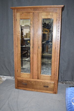 Oak Two Door Wardrobe