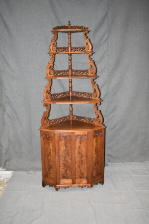 [SOLD]  Walnut Corner Whatnot