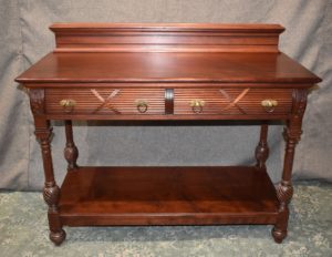 Mahogany Library Table